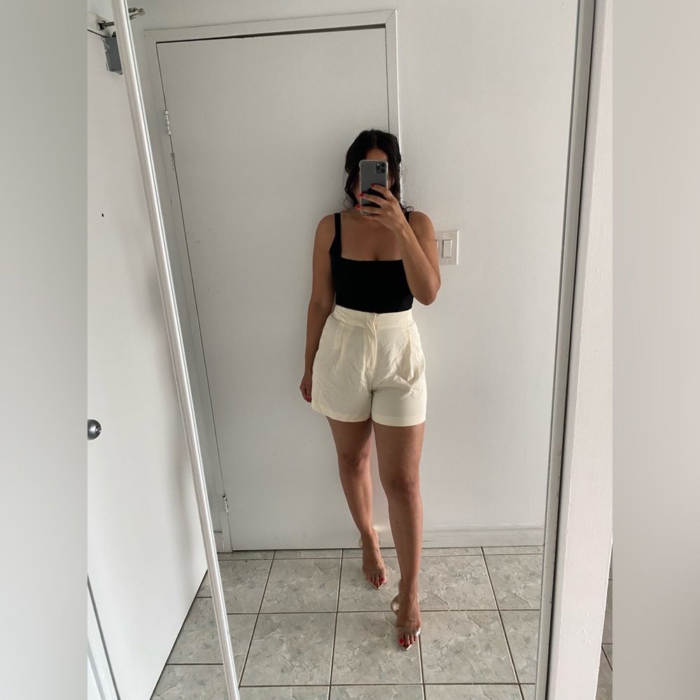 🛍️NEW ZARA HIGHWAIST SHORTS